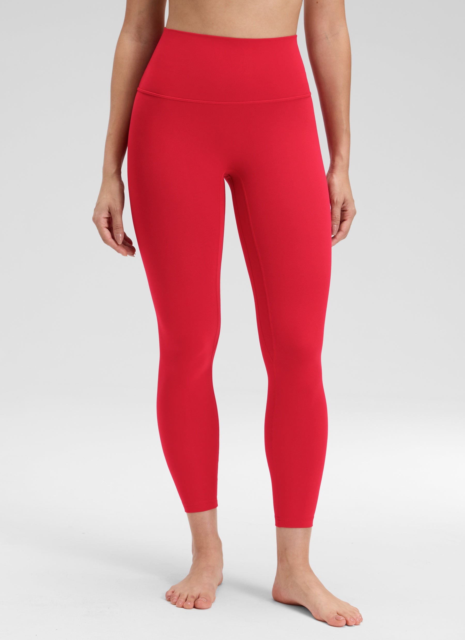 טייץ 25" Butterluxe ללא תפר קדמי - Lipstick Red
