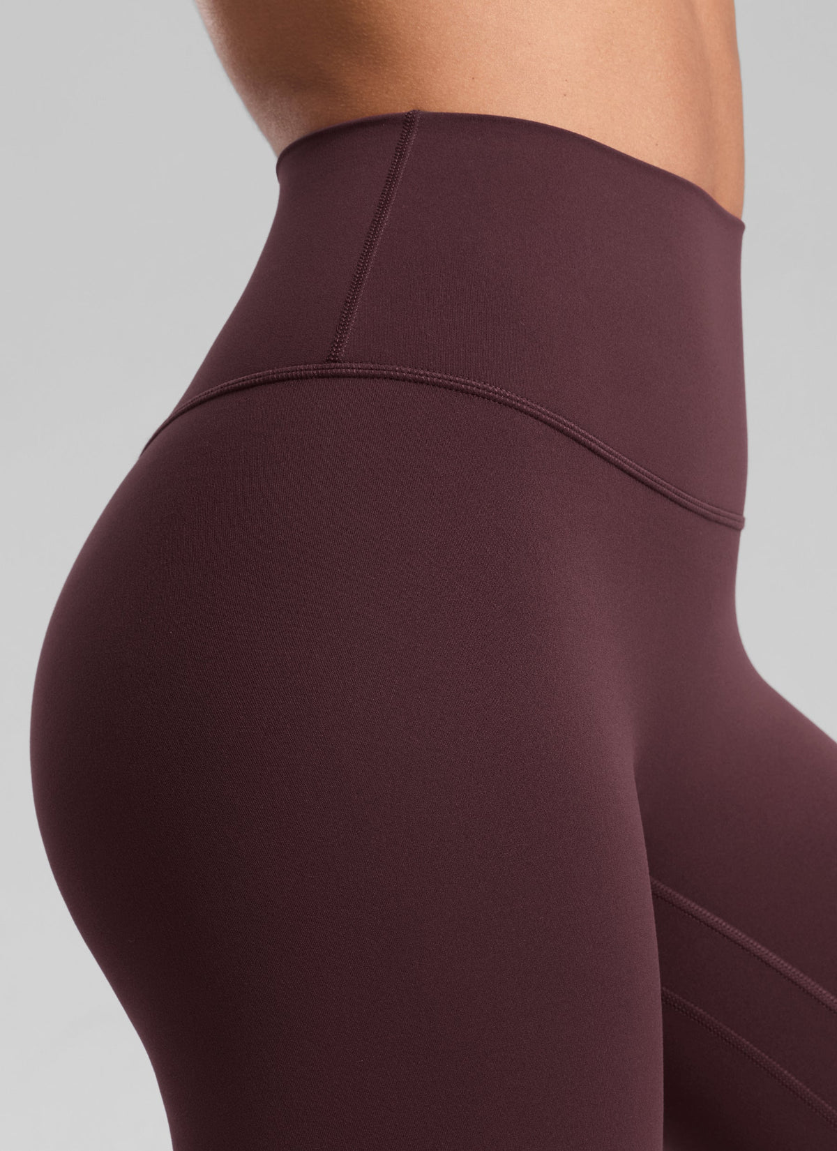 טייץ 3/4 19" Butterluxe ללא תפר קדמי - Ripe Plum