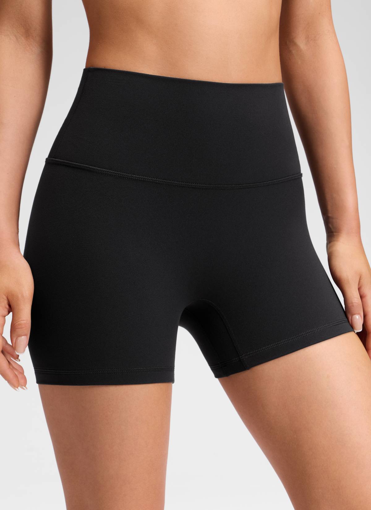 טייץ קצר Butterluxe 4" No Front Seam - שחור