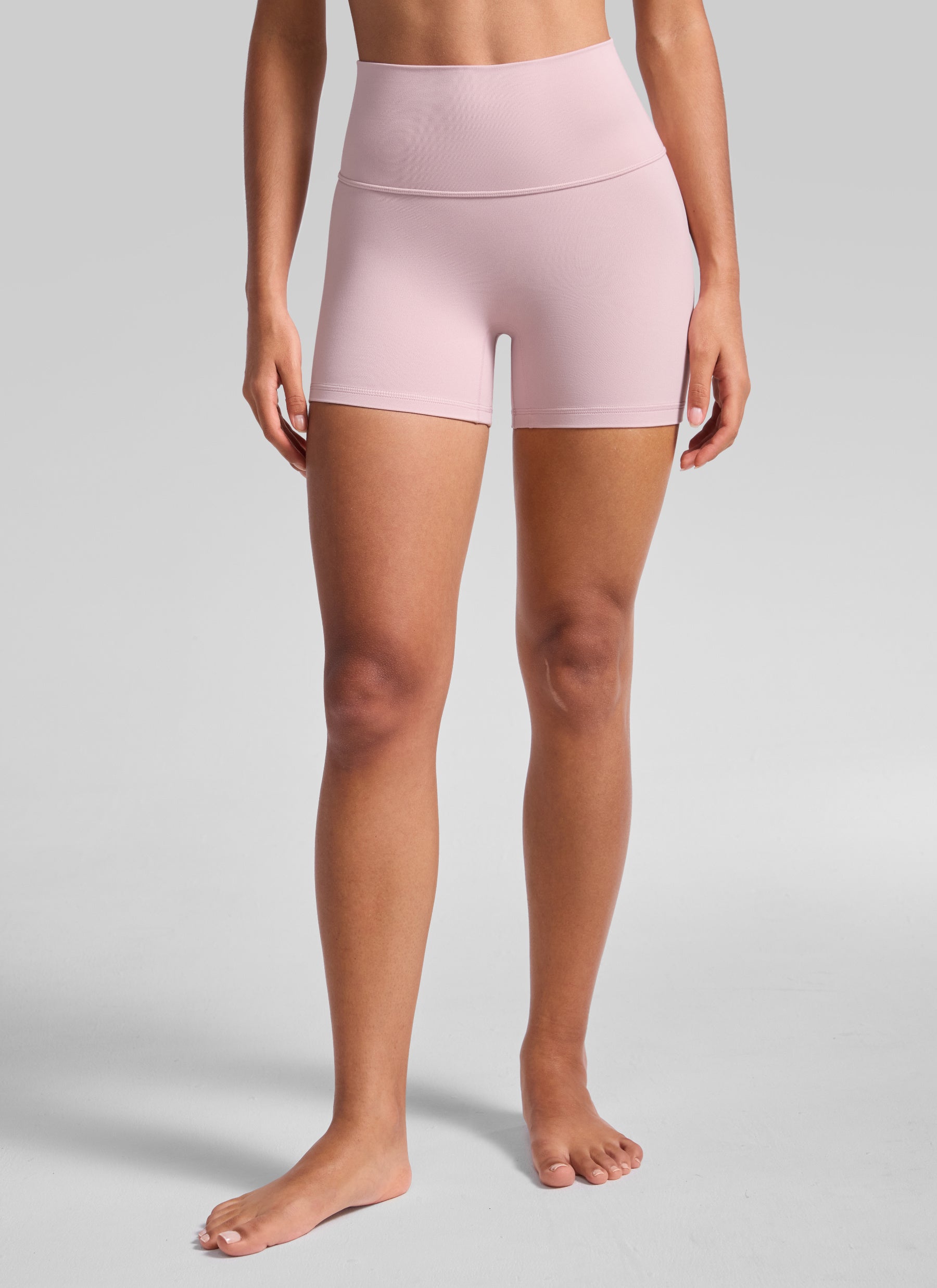 טייץ קצר Butterluxe 4" No Front Seam - Pink Haze
