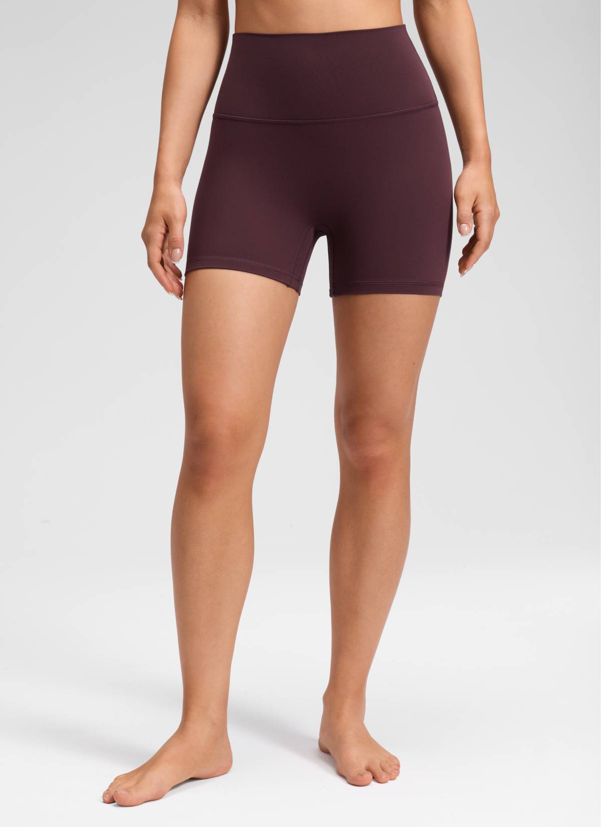 טייץ קצר Butterluxe 4" No Front Seam - Ripe Plum