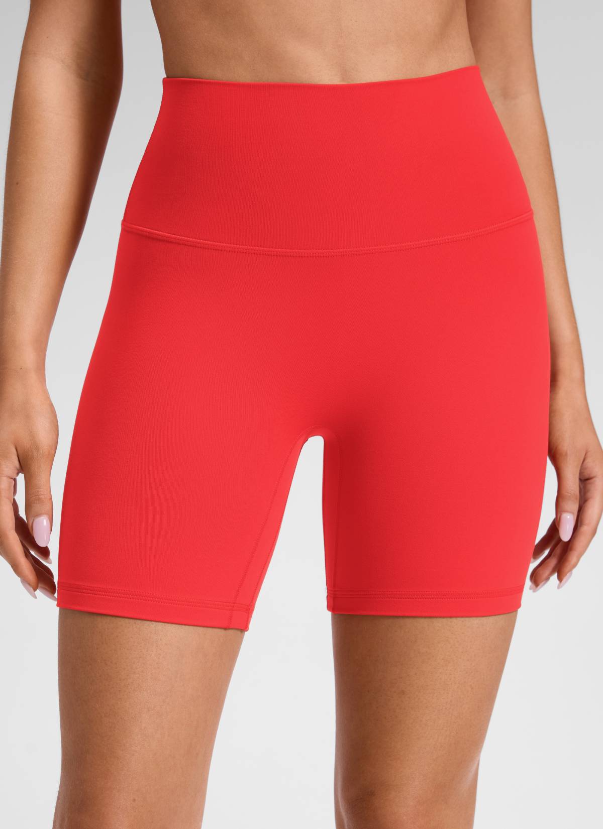 טייץ קצר Butterluxe 6" No Front Seam - Deep Red