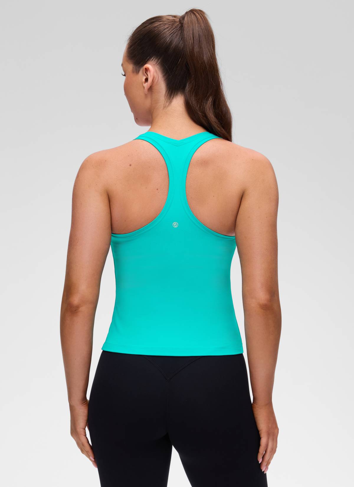 גופיית אימון Butterluxe Crewneck Racerback - Tropics Teal