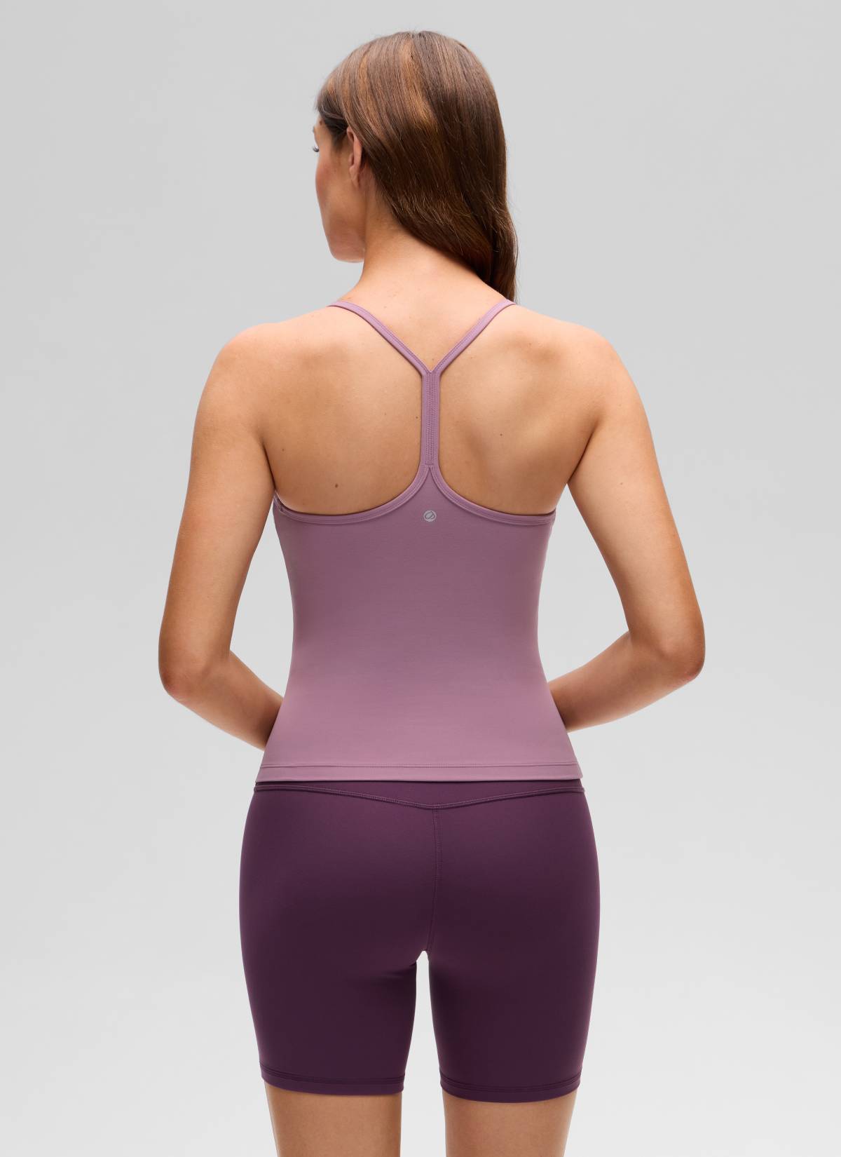 גופייה עם חזייה פנימית תומכת Butterluxe Y-back אורך מותן - Light Lavender