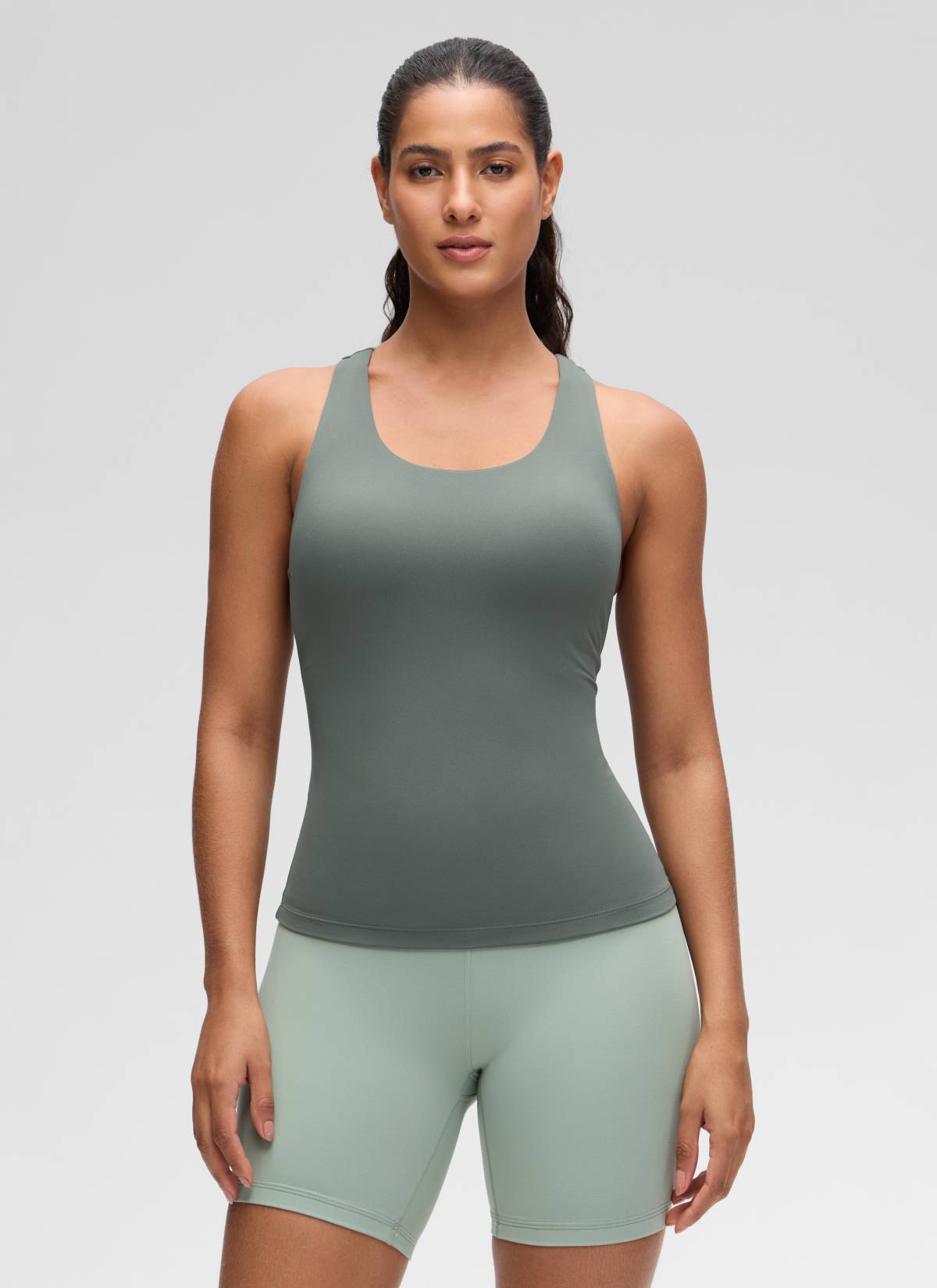 גופייה עם חזייה פנימית Butterluxe Racerback - מרווה