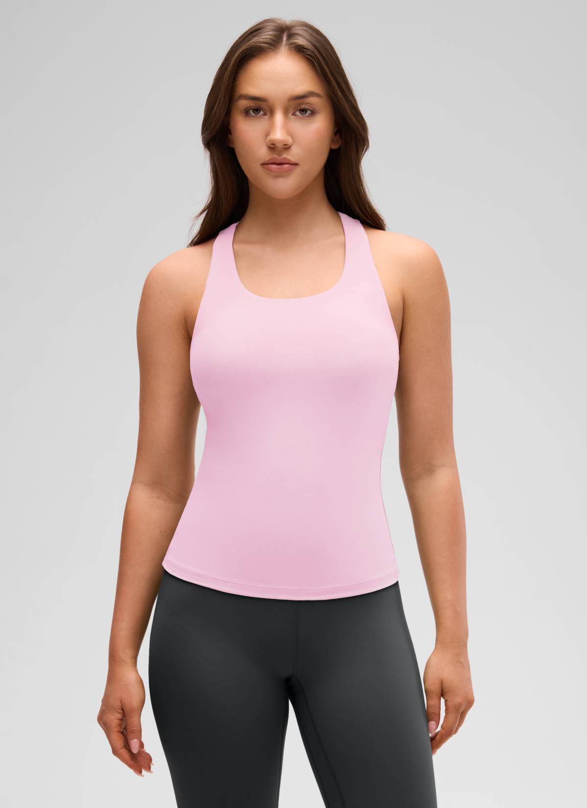 גופייה עם חזייה פנימית Butterluxe Racerback - Pink Peony