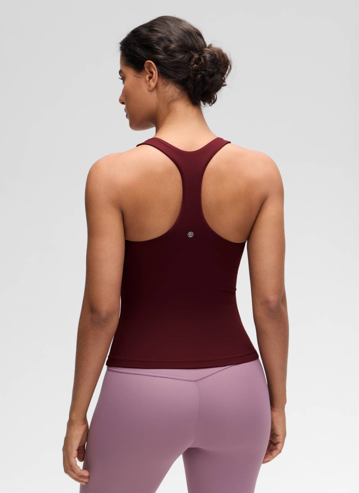 גופייה עם חזייה פנימית Butterluxe Racerback - Red Merlot