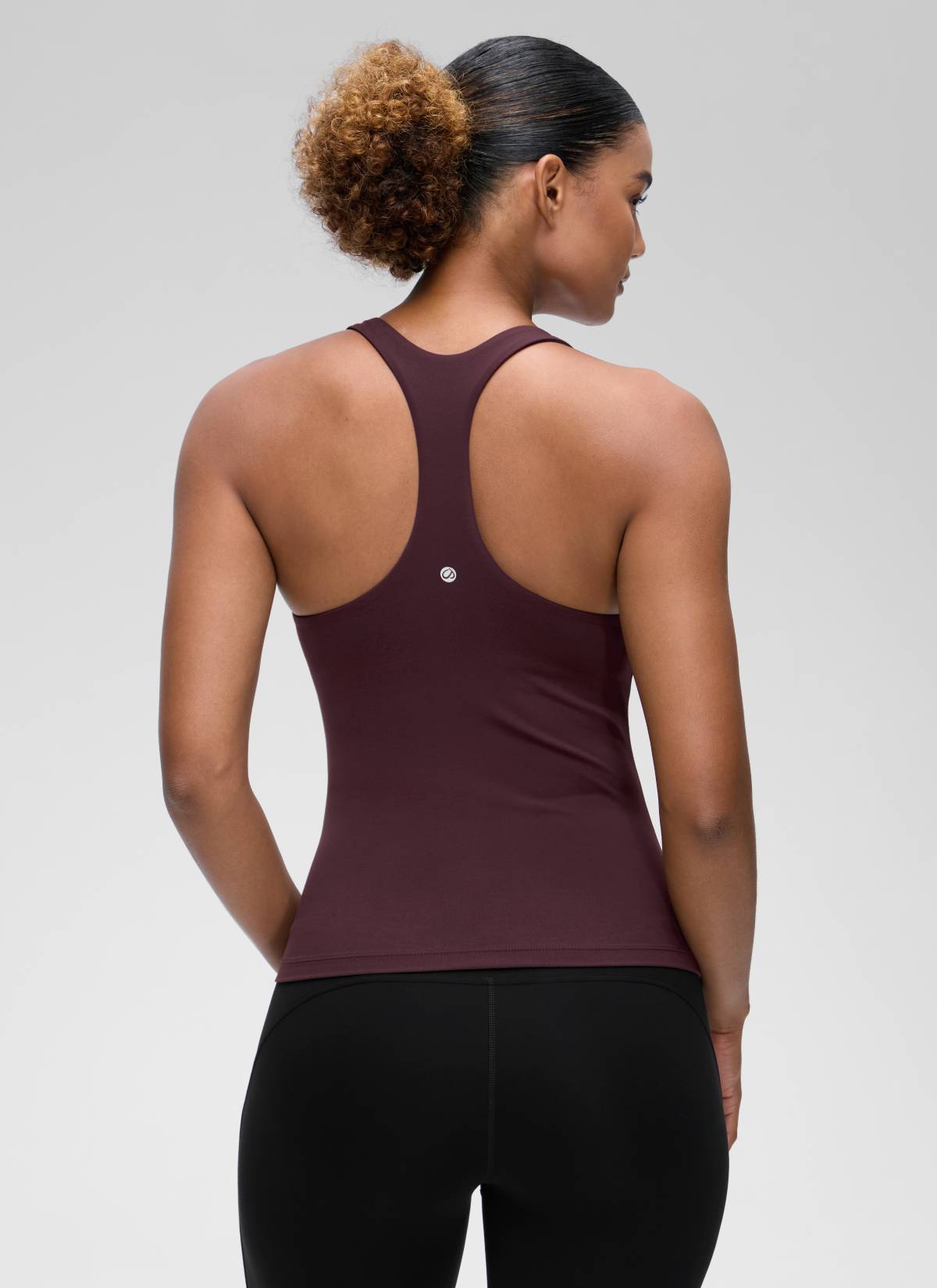 גופייה עם חזייה פנימית Butterluxe Racerback - Ripe Plum