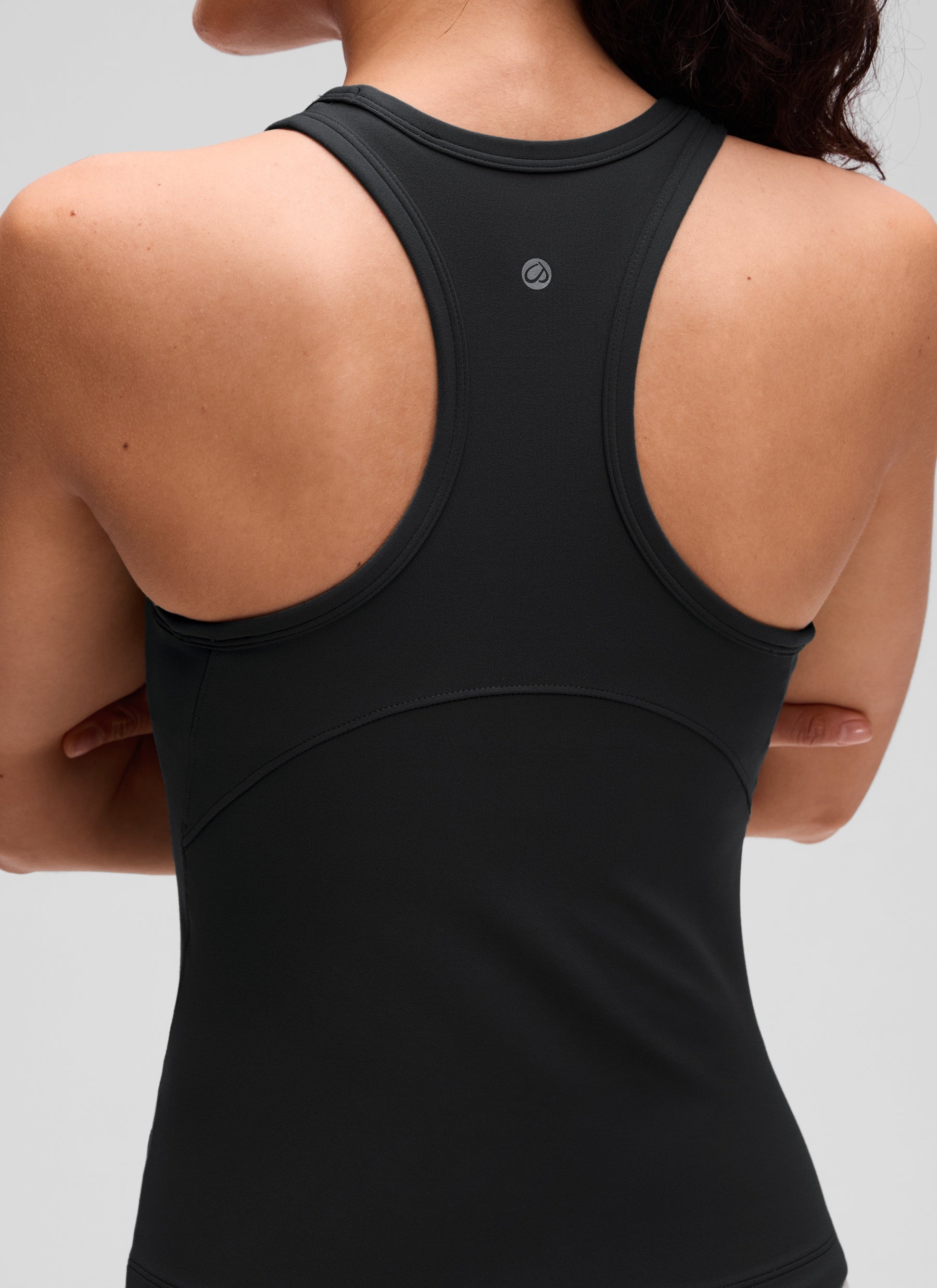גופיית אימון Butterluxe Racerback - שחור