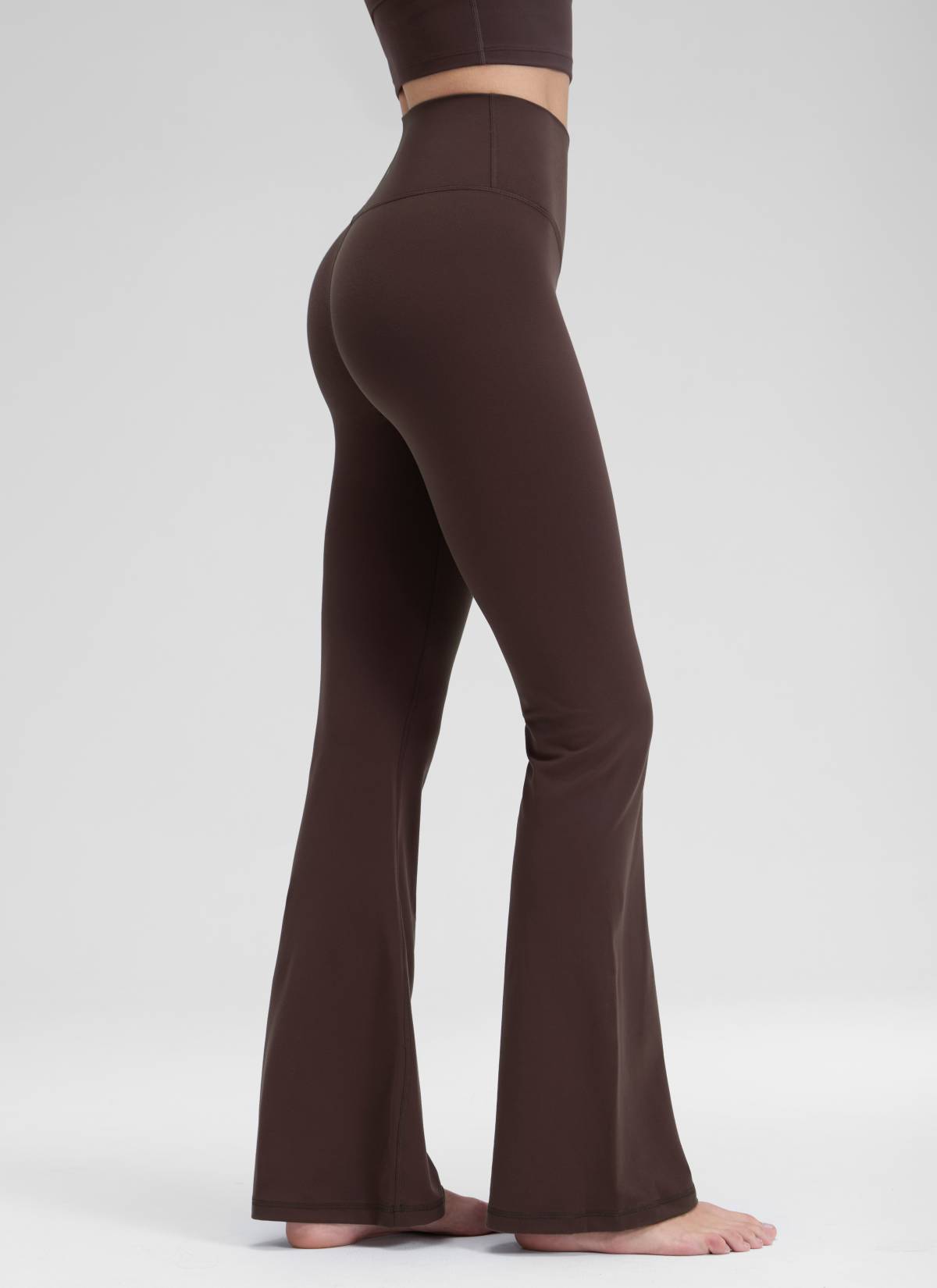 טייץ מתרחב Butterluxe Crossover 31" - Hot Fudge Brown