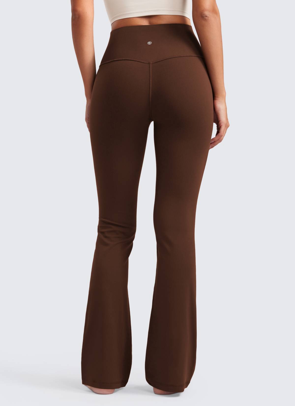 מכנסי טייץ 32" Butterluxe סיומת מתרחבת - Lava Brown