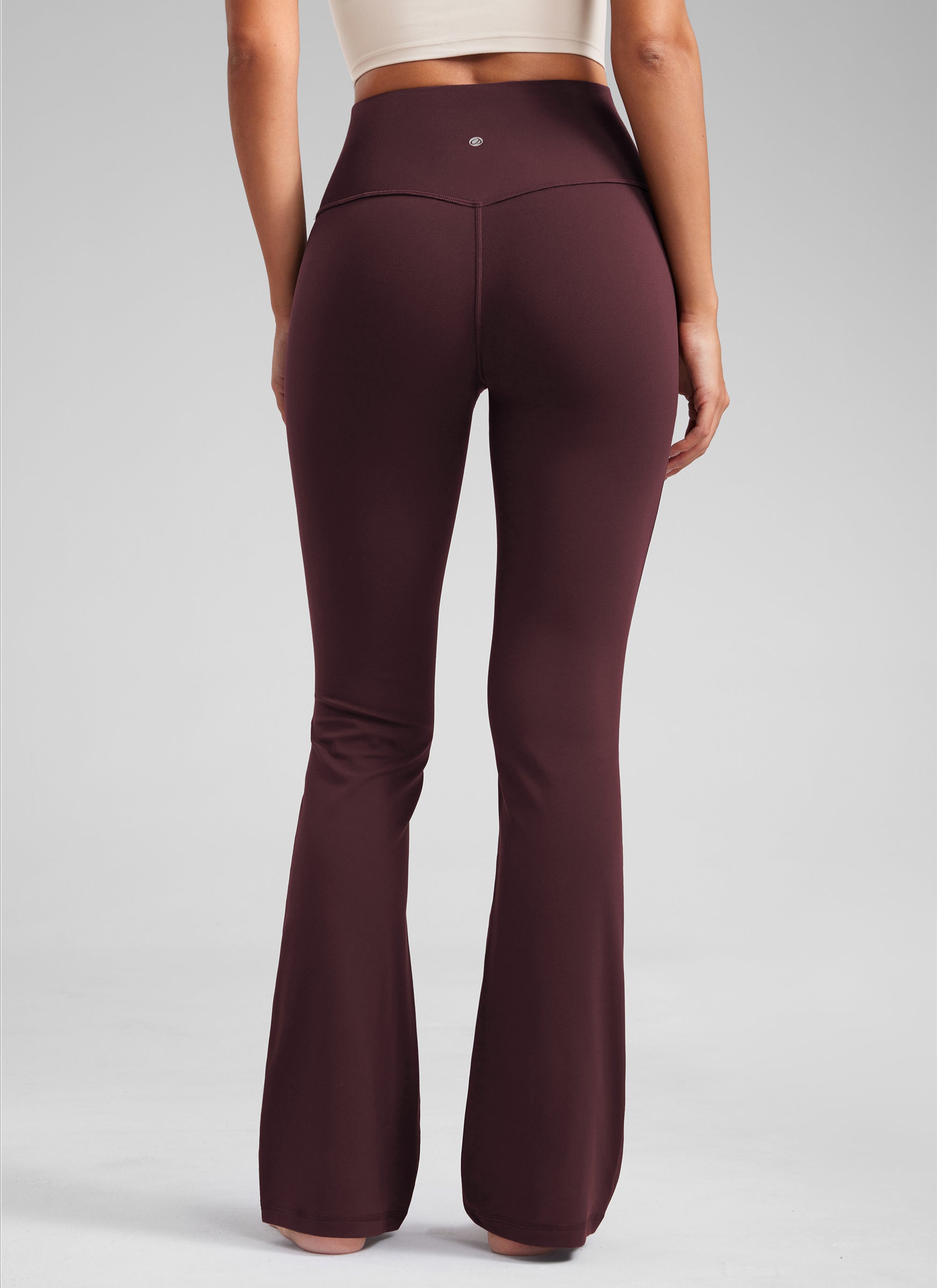 מכנסי טייץ 29" Butterluxe סיומת מתרחבת - Ripe Plum