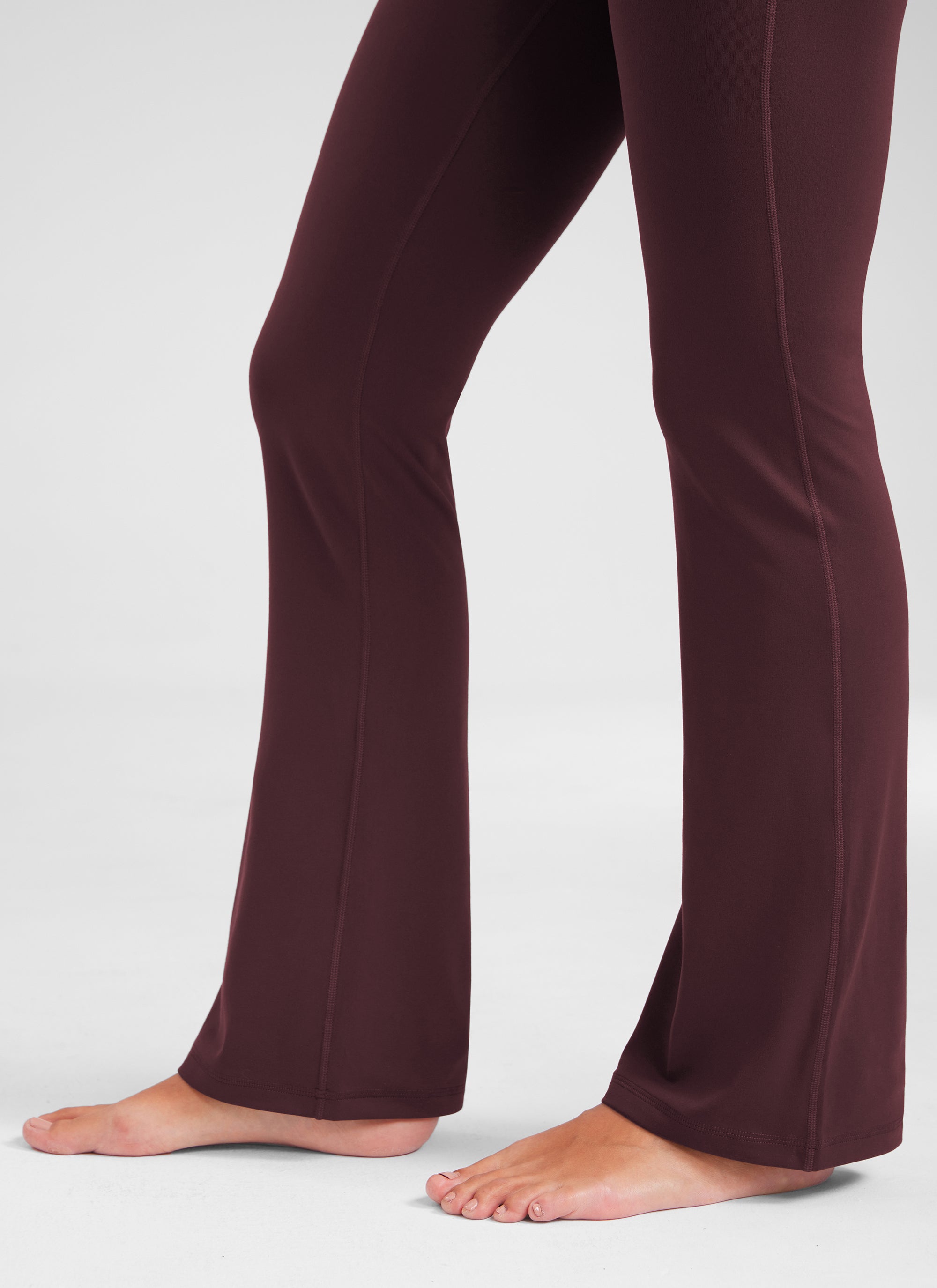 מכנסי טייץ 29" Butterluxe סיומת מתרחבת - Ripe Plum