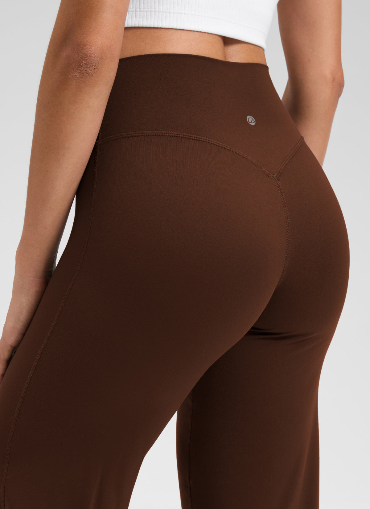 מכנס Softretch ללא תפר קדמי 30" - Lava Brown