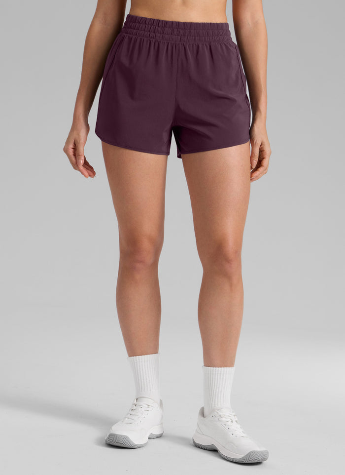 מכנס ריצה Feathery-Fit Soft אולטרה-קל 3" - Arctic Plum