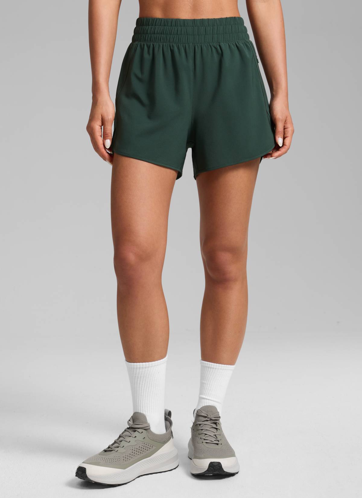 מכנס ריצה Feathery-Fit Soft אולטרה-קל 3" - Legend Green