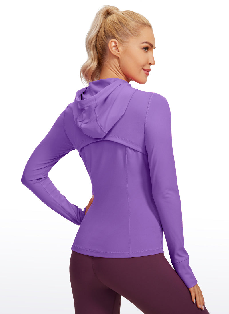 קפוצ'ון עם כיסים Butterluxe Thumbhole - Royal Lilac