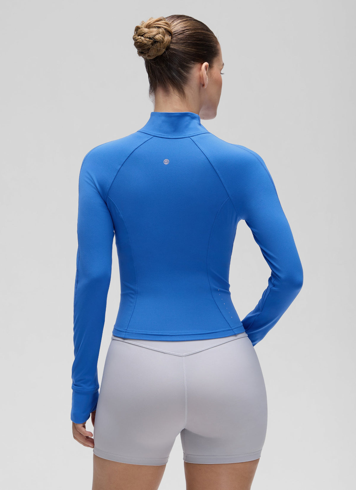 ג'קט עם כיס לנייד Butterluxe Waist-Length - Sparkle Blue