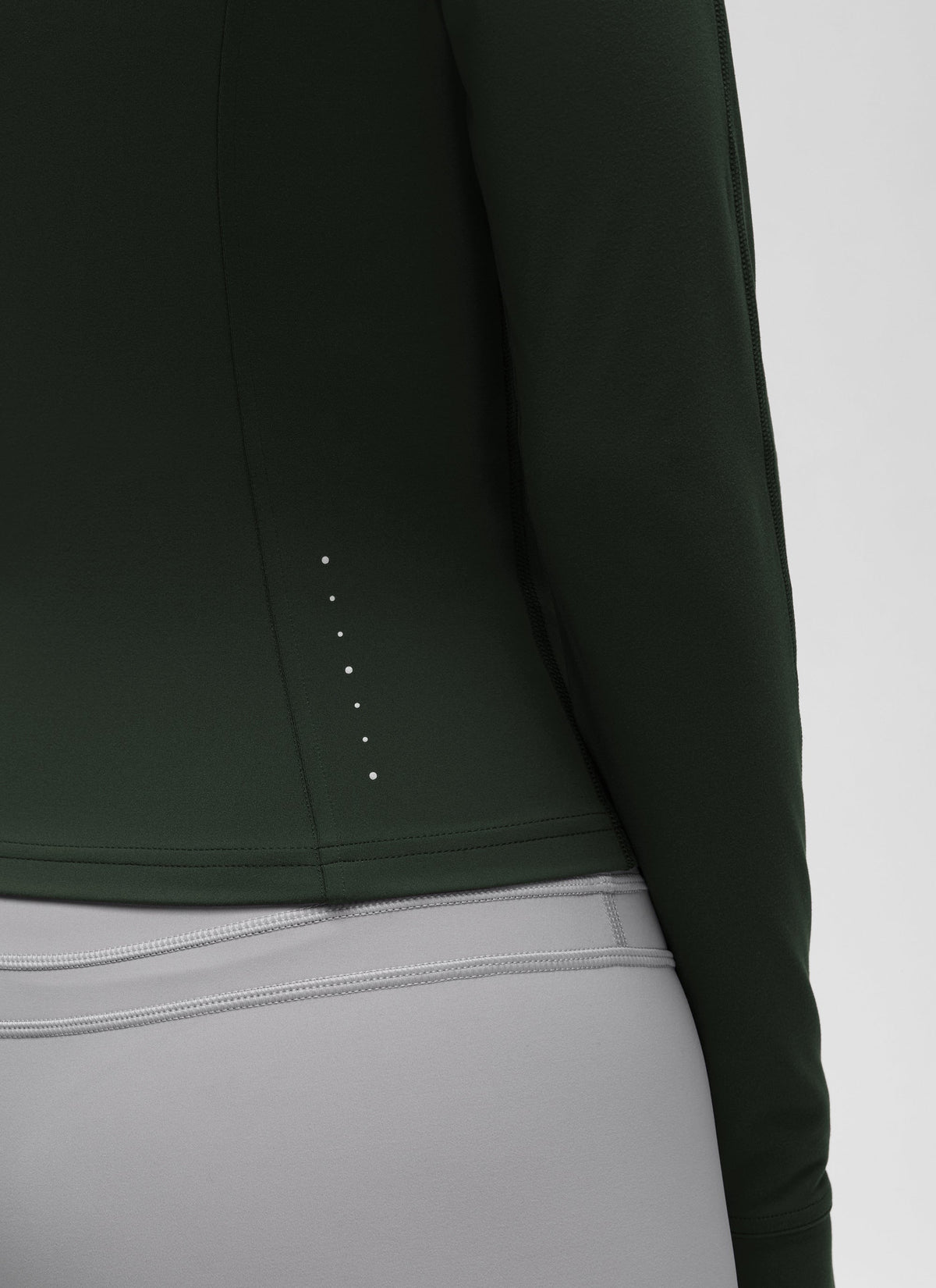 ג'קט עם כיס לנייד Butterluxe Waist-Length - Legend Green