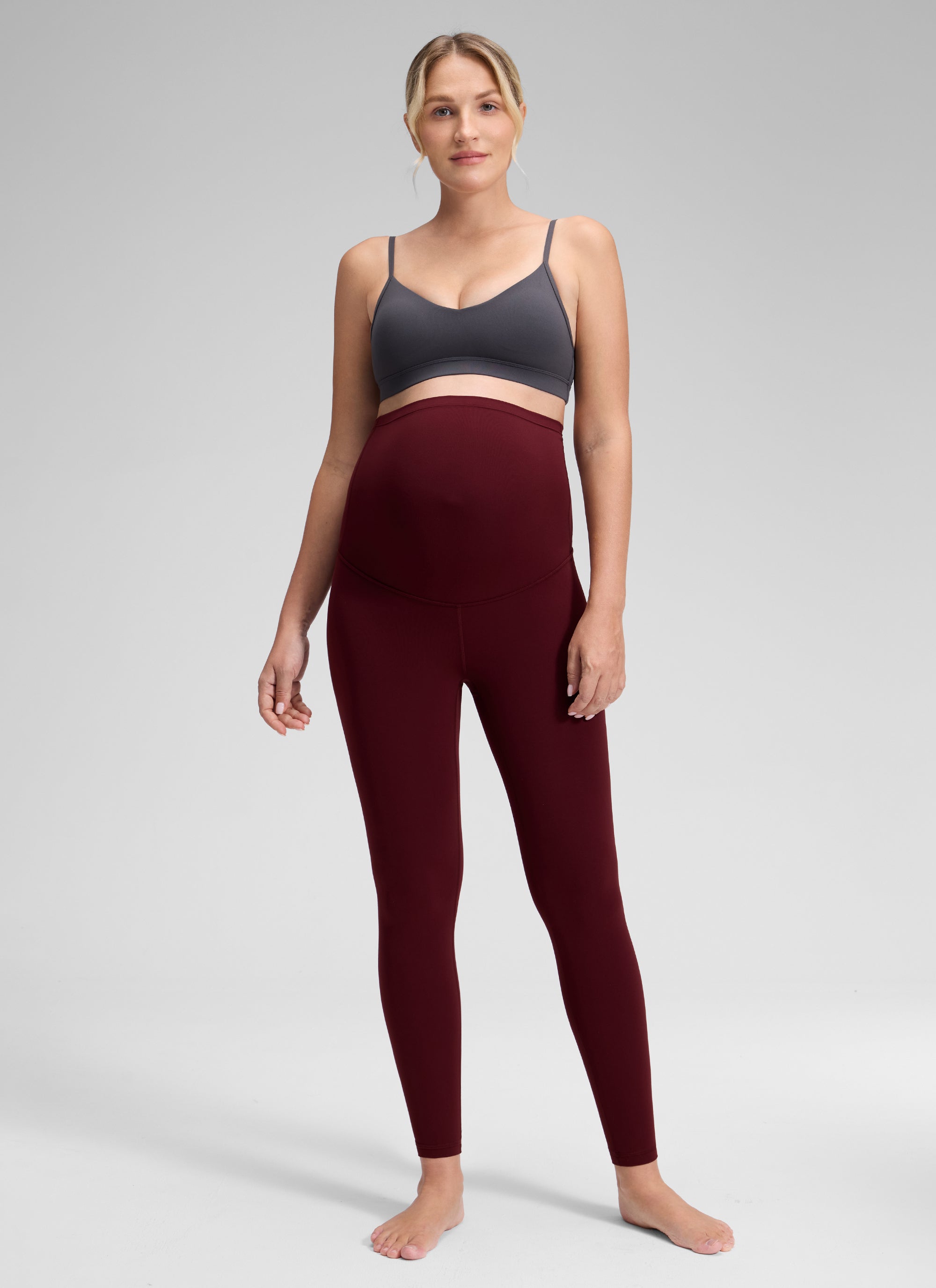 טייץ הריון Butterluxe 25" - Red Merlot