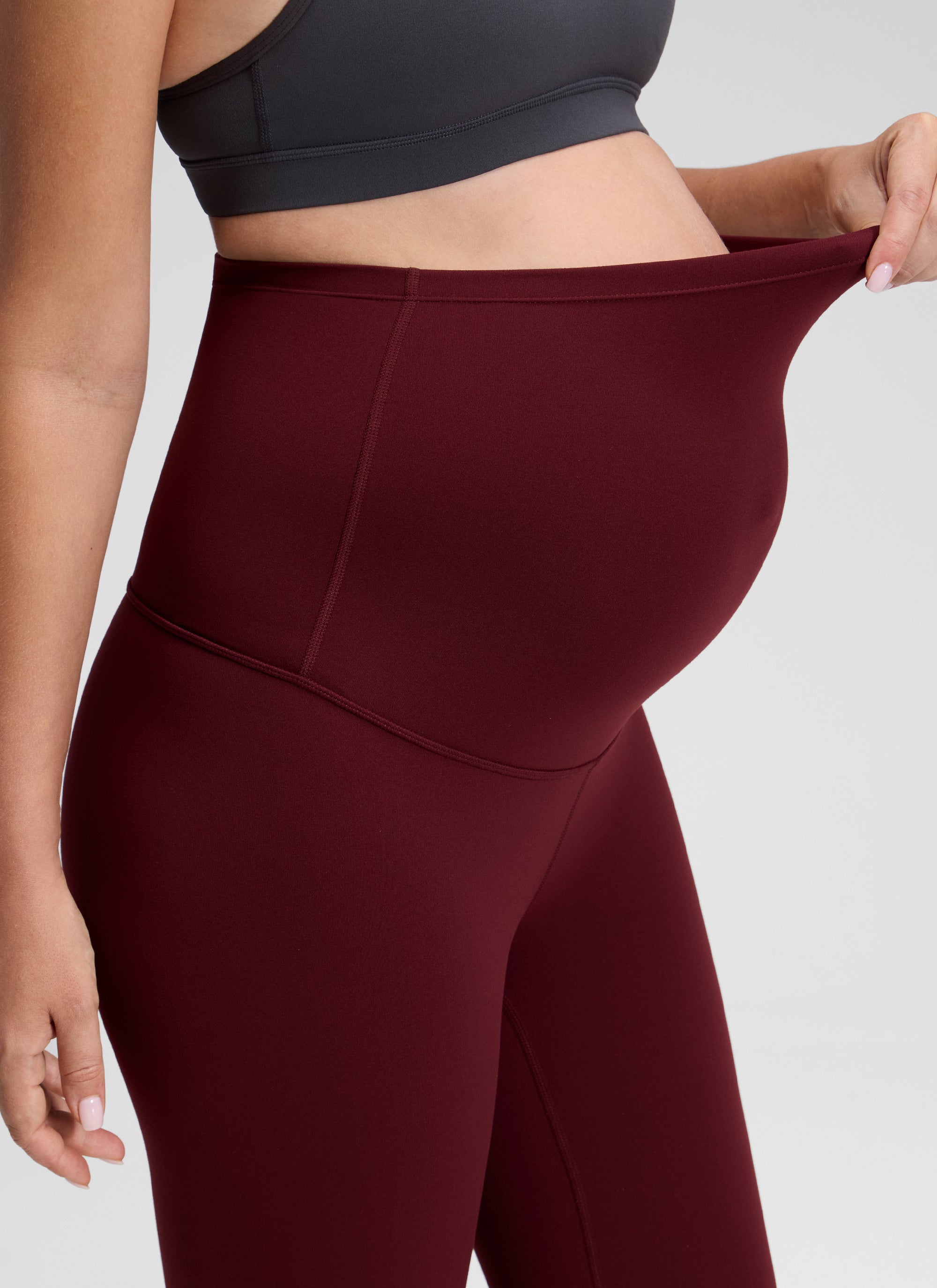 טייץ הריון Butterluxe 25" - Red Merlot