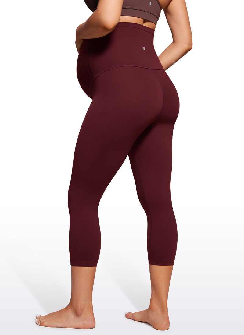 טייץ הריון 7/8 Butterluxe 21" - Red Merlot