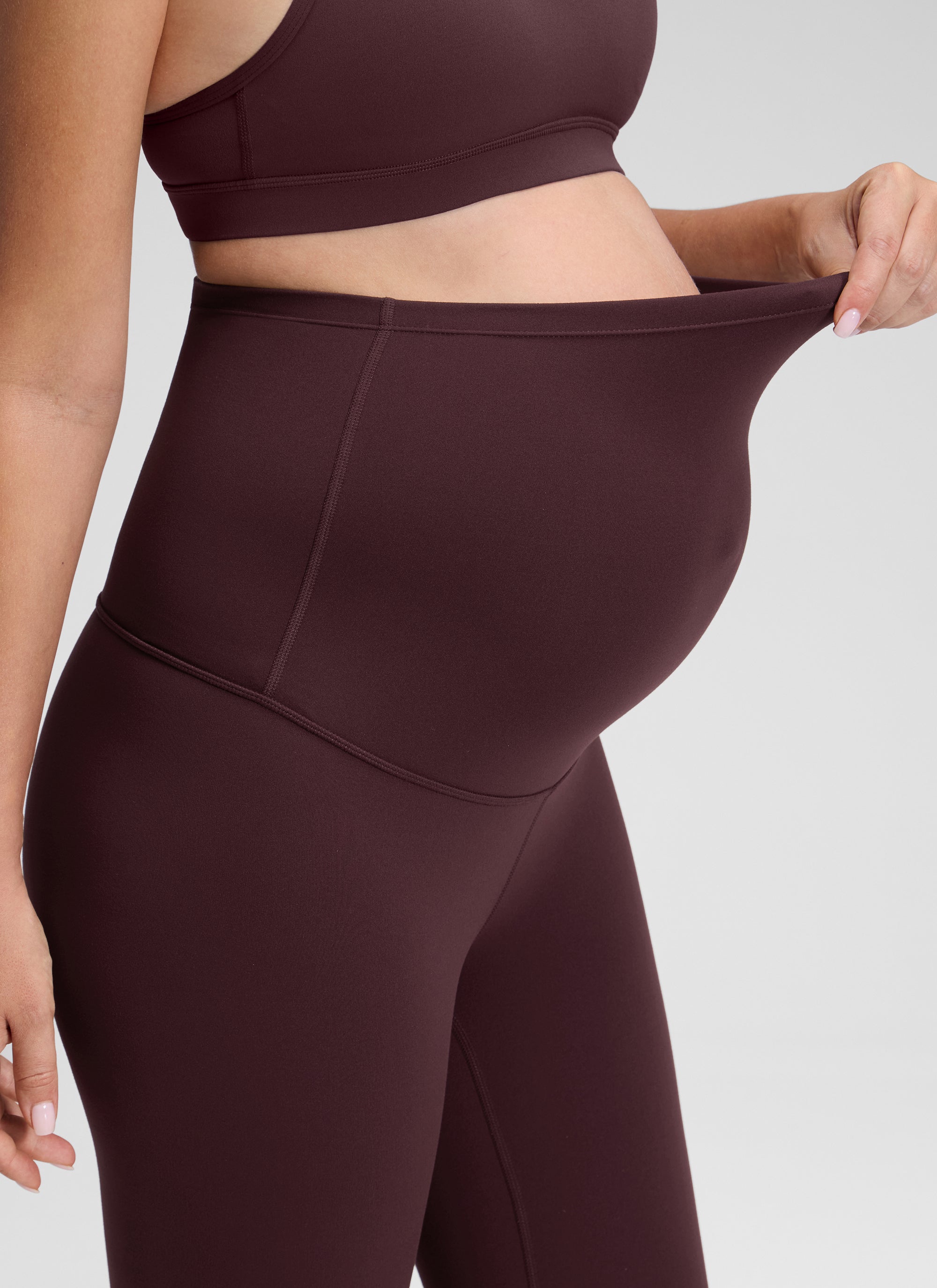 טייץ הריון ארוך Butterluxe 30" - Ripe Plum
