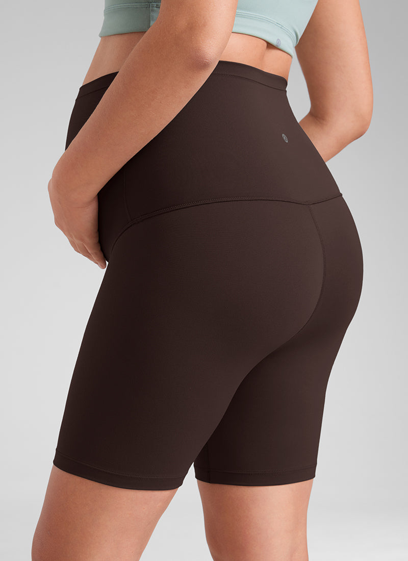 טייץ הריון קצר Butterluxe 6" - Hot Fudge Brown