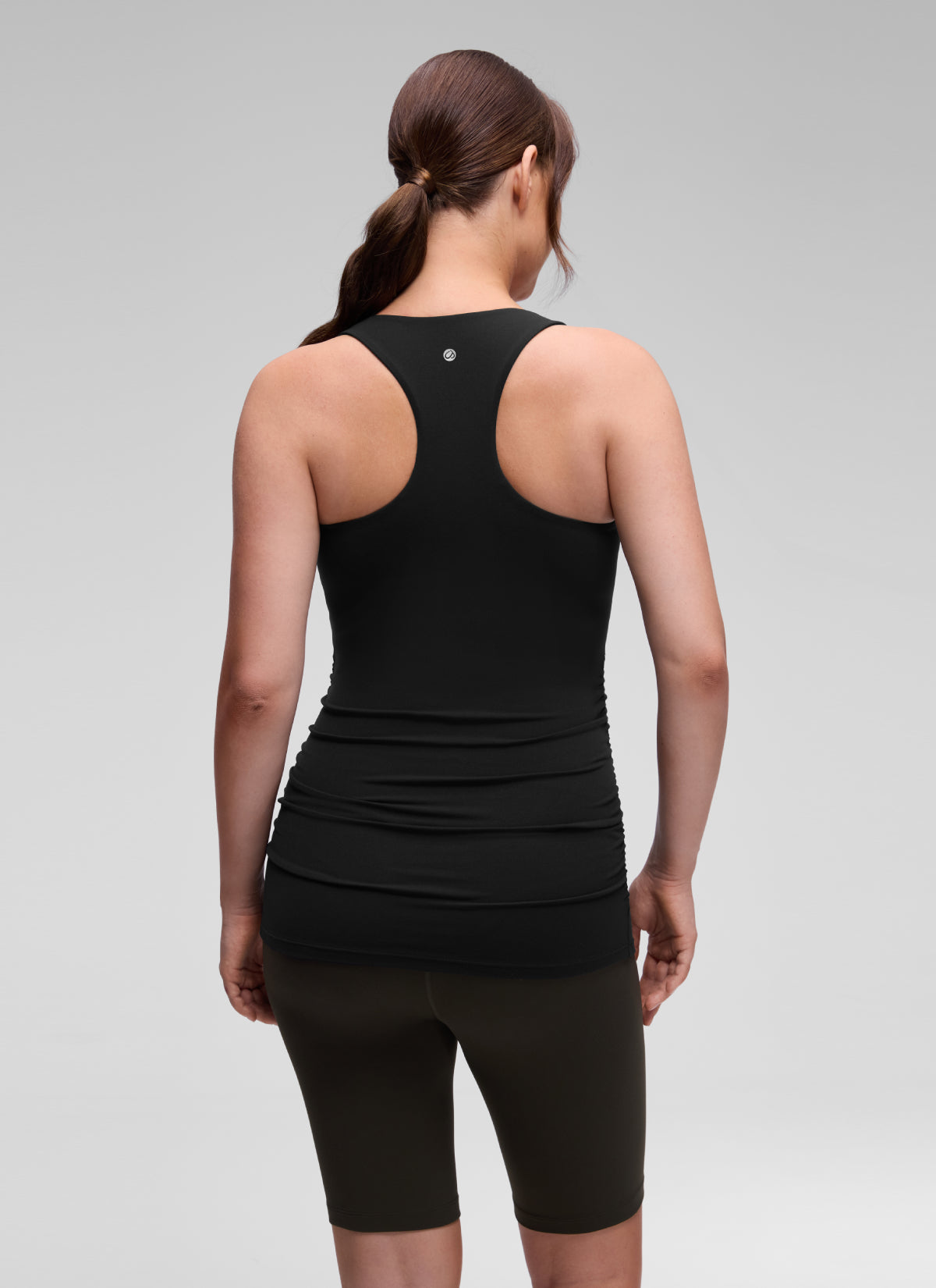 גופיית הריון עם חזייה פנימית Butterluxe Racerback - שחור