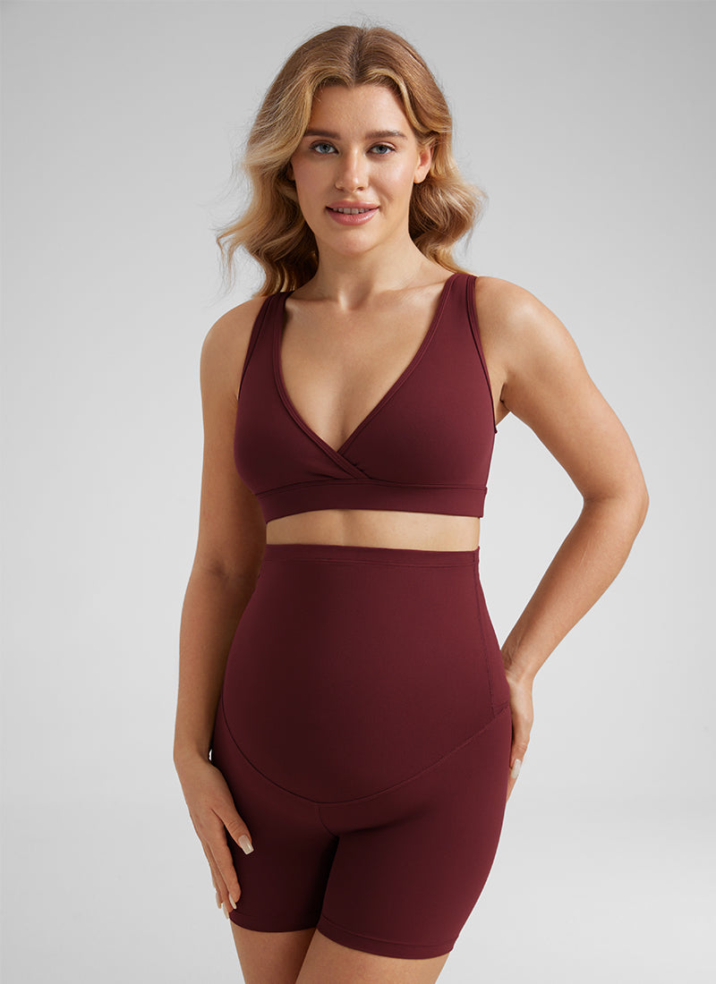 חזיית הנקה Butterluxe Criss Cross - Red Merlot
