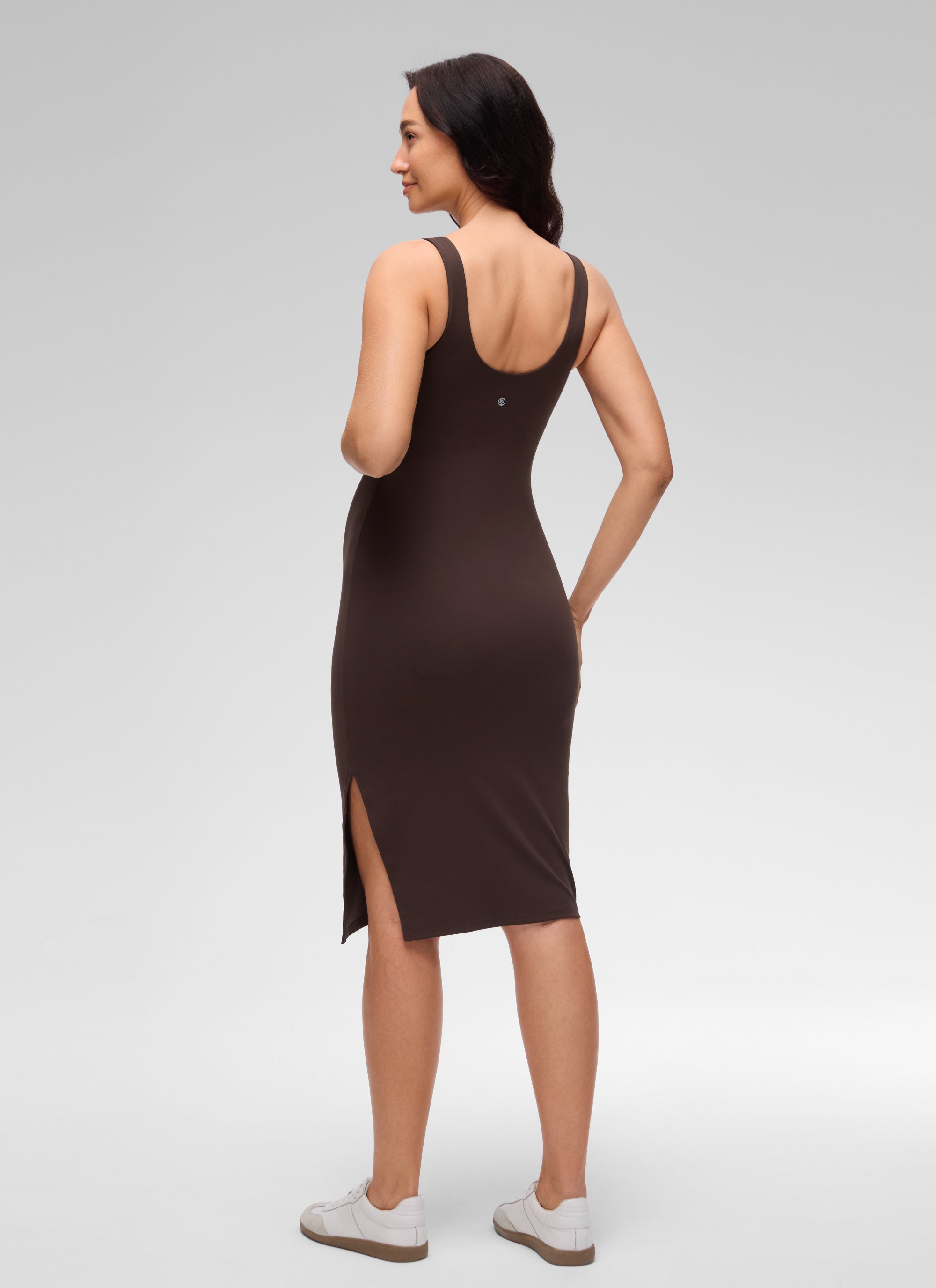 שמלת הריון והנקה Butterluxe V Neck - Hot Fudge Brown